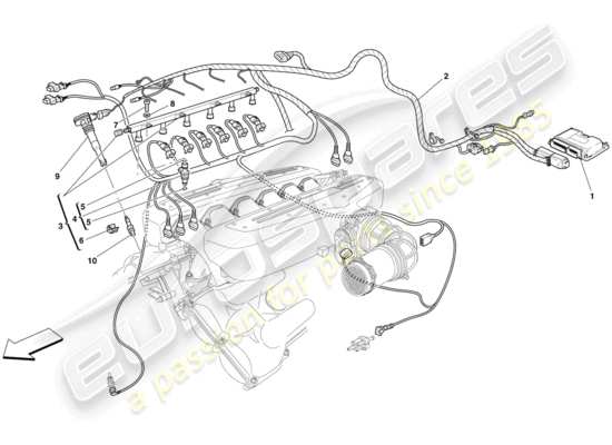 Ferrari 599 599 GTB Fiorano (RHD) Part Diagrams