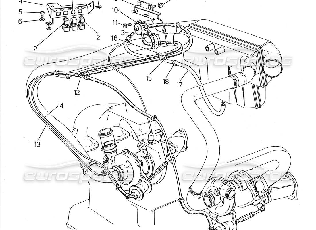 Maserati 2.24v Boost Control System Part Diagram