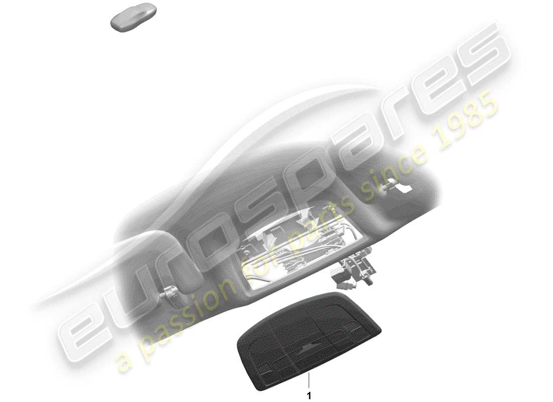 Porsche Boxster Spyder (2019) BRACKET Part Diagram