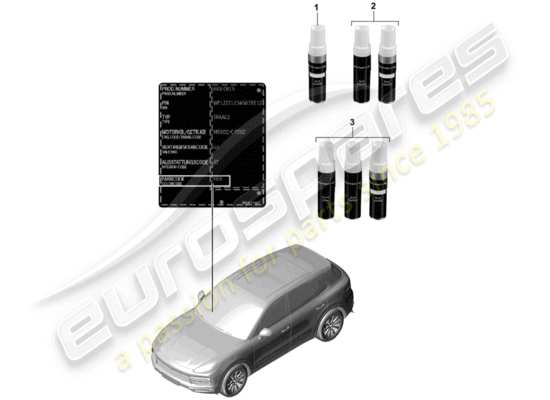 Porsche Cayenne E3 Cayenne E3 (2019) 103-005 CYLINDER HEAD Part Diagram.