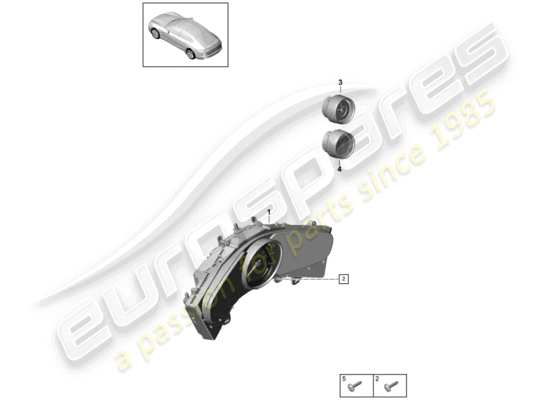 Panamera 971 (2019) REAR LIGHT Parts Diagram (905-005)