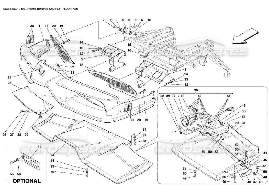 Part diagram containing part number 12644424