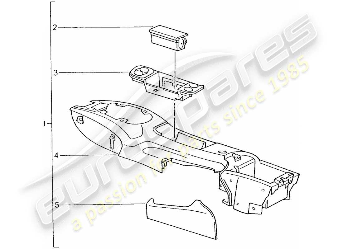 Porsche Tequipment catalogue (2010) INSTALLATION KIT Part Diagram