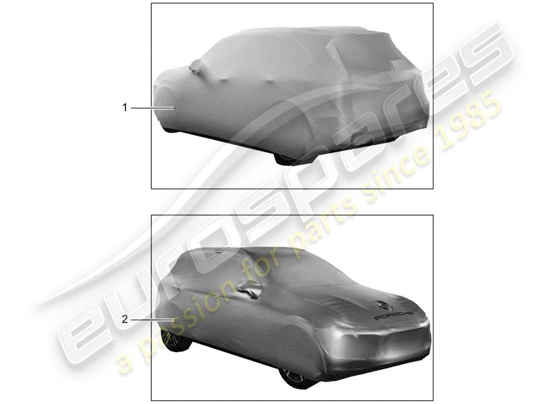 Porsche Tequipment Macan (2014) COVER Part Diagram