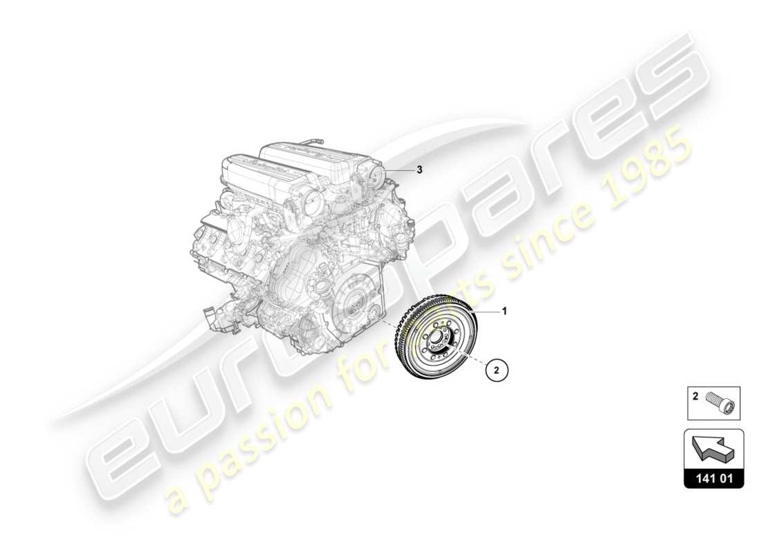 Lamborghini LP580-2 SPYDER (2018) DUAL Part Diagram