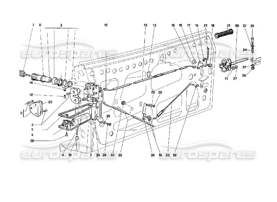 part diagram containing part number 63093500