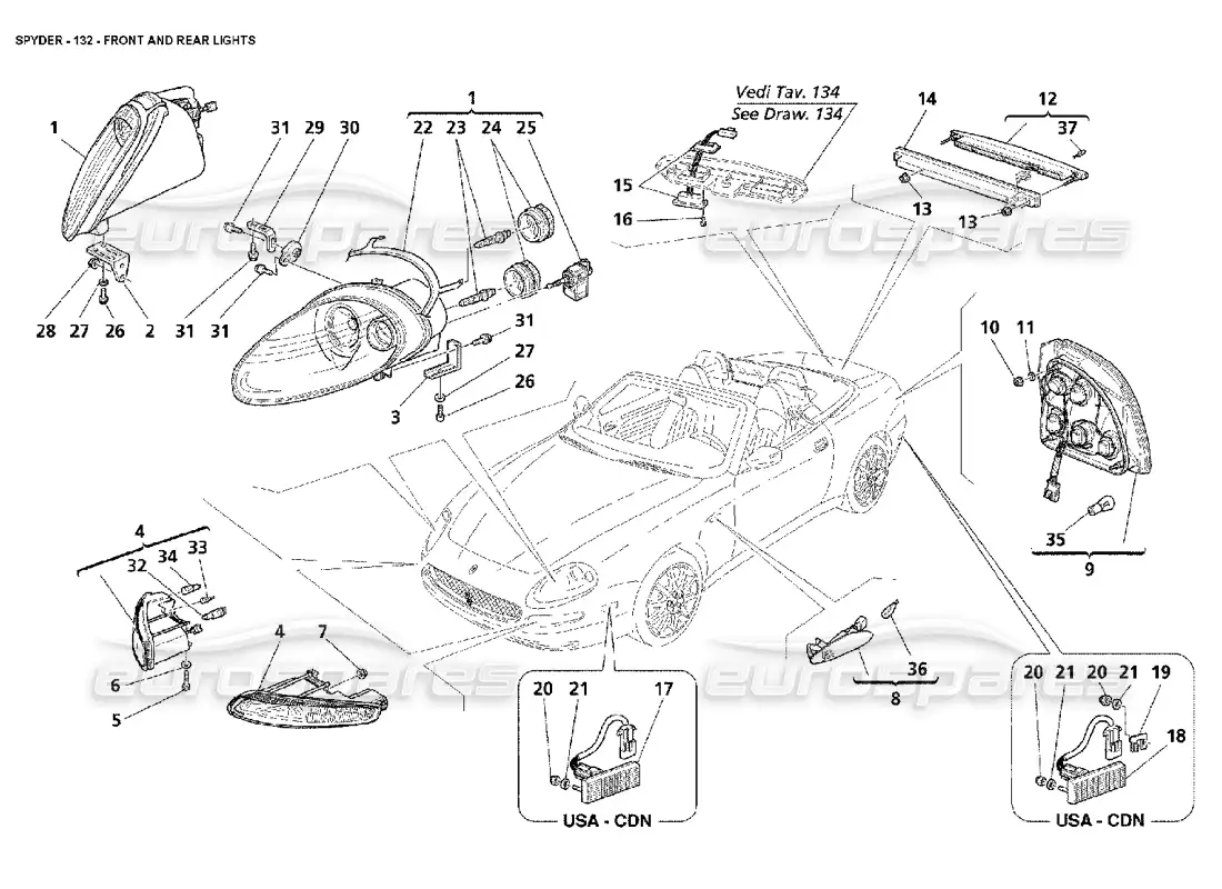 part diagram containing part number 14039414