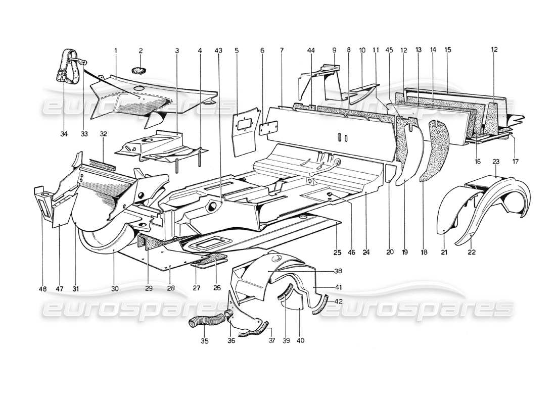 part diagram containing part number 40102006