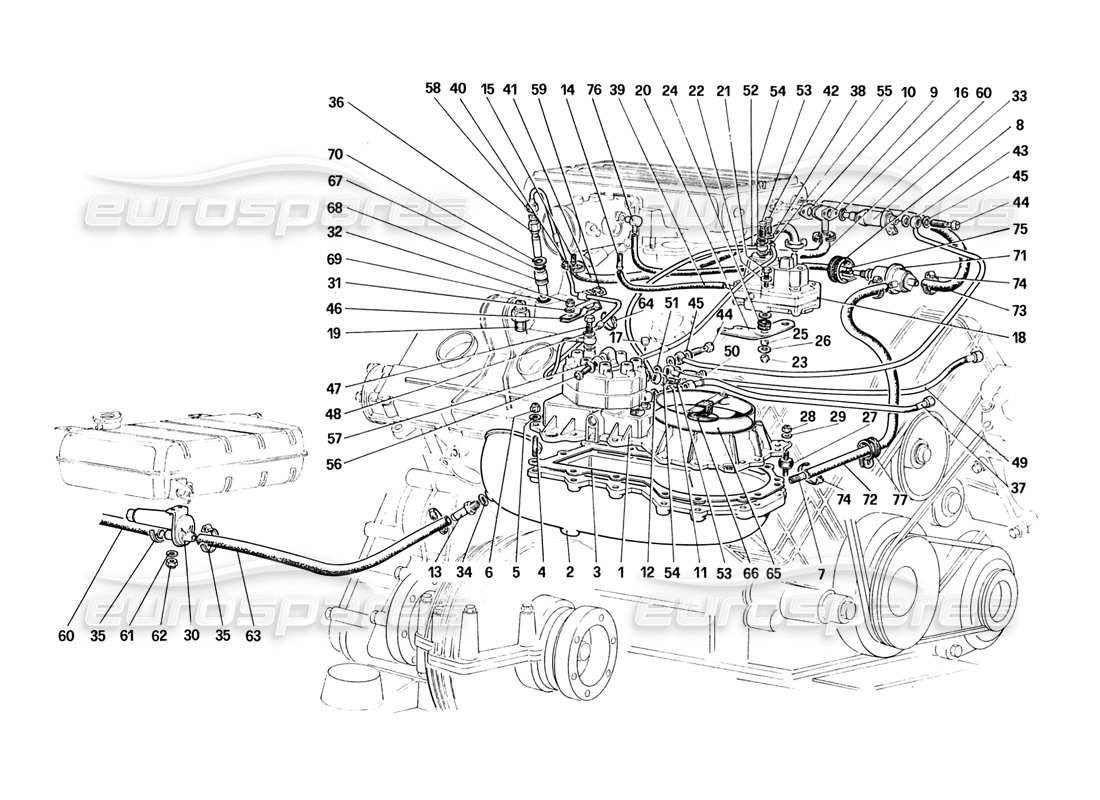 part diagram containing part number pcg60610701