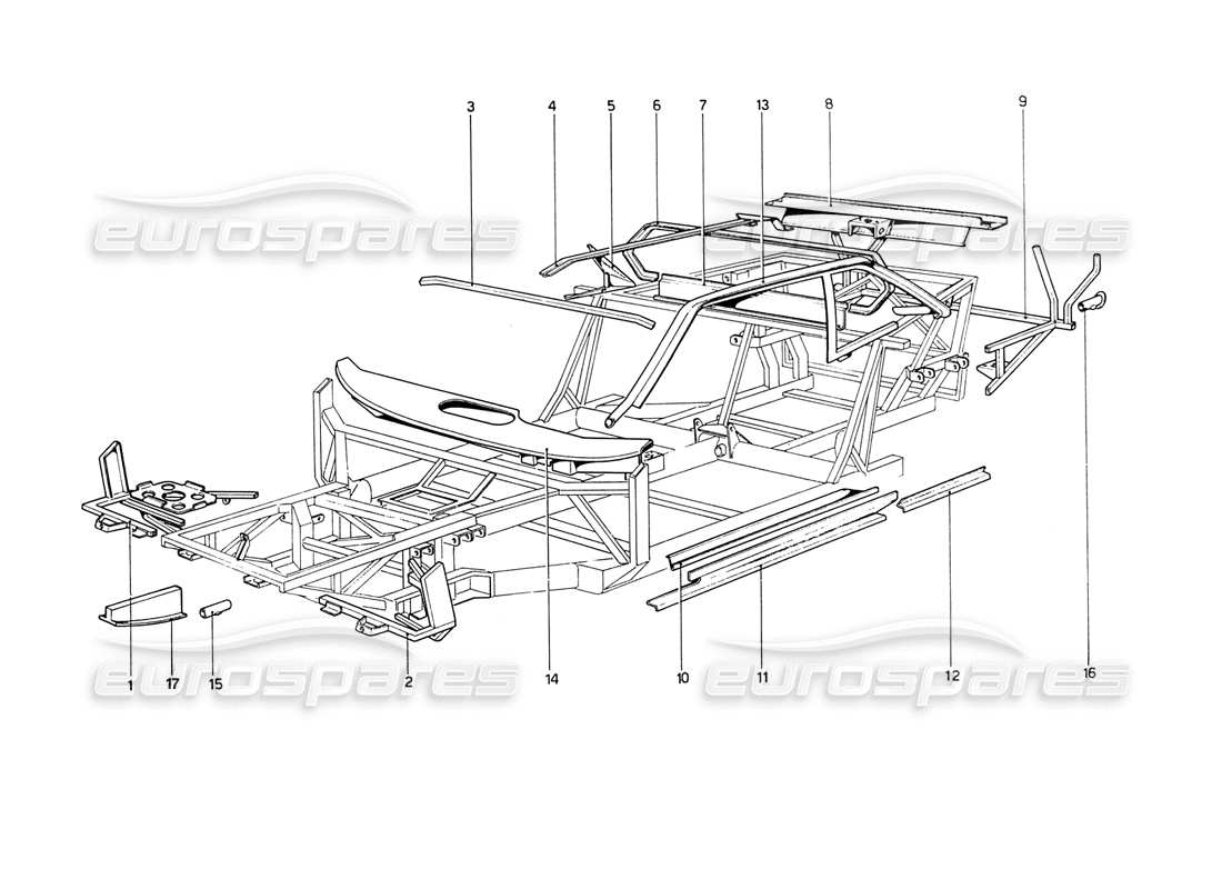 part diagram containing part number 40245003