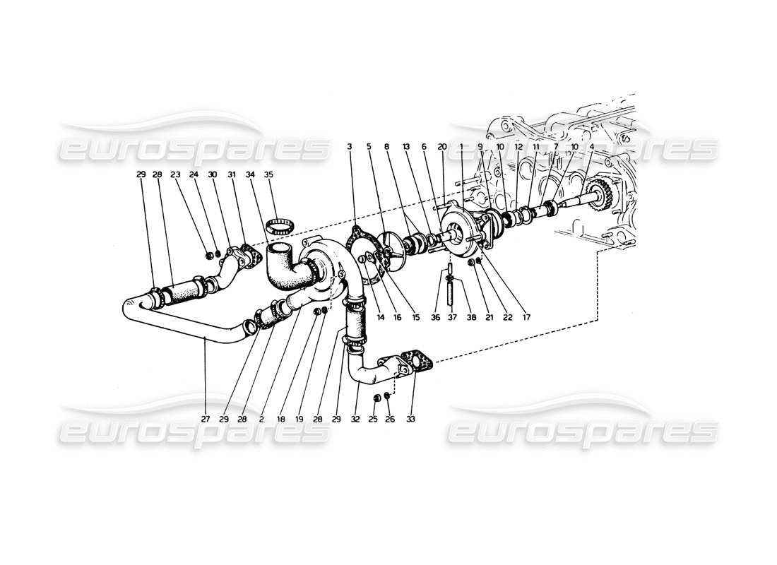 part diagram containing part number 152352