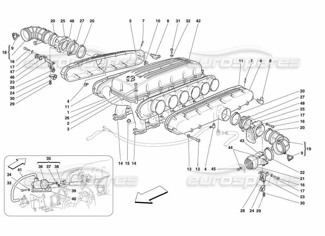 part diagram containing part number 181064