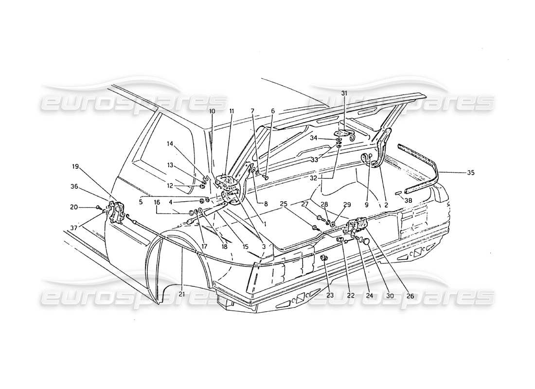 part diagram containing part number 314720007