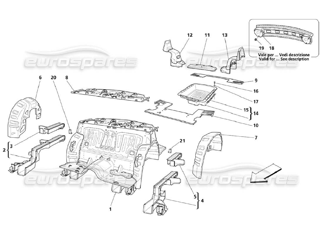 part diagram containing part number 16130321