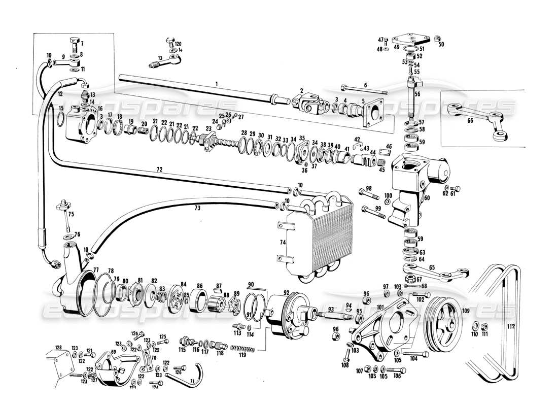 part diagram containing part number 107gc55132