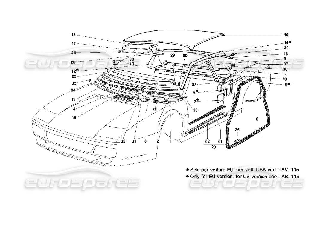 part diagram containing part number 63089300