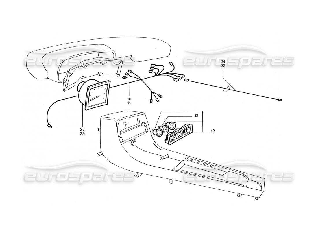 a part diagram from the ferrari 412 parts catalogue