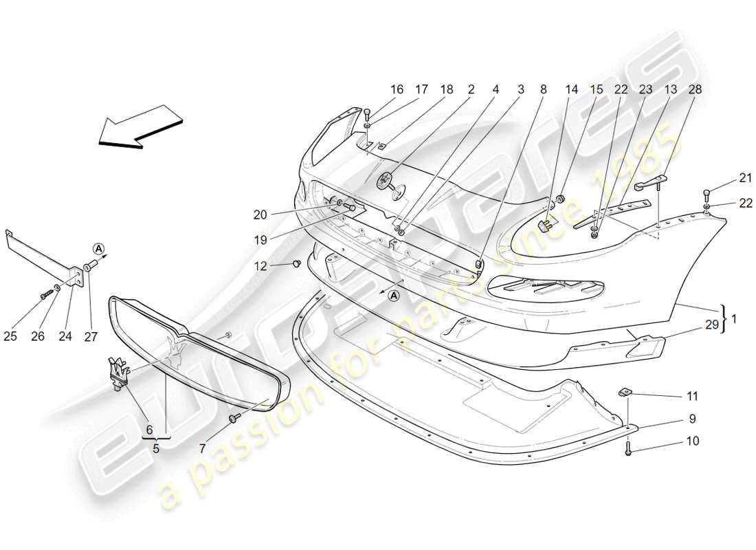 part diagram containing part number 980138247