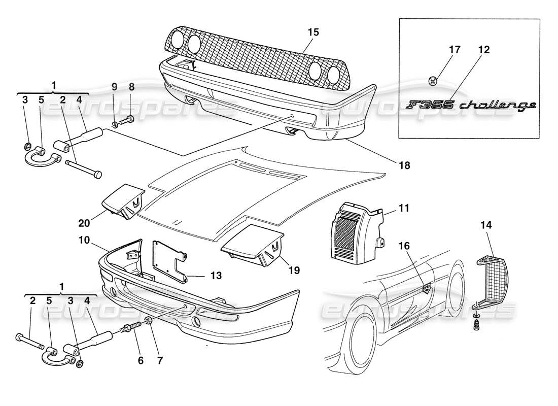 part diagram containing part number 62977300