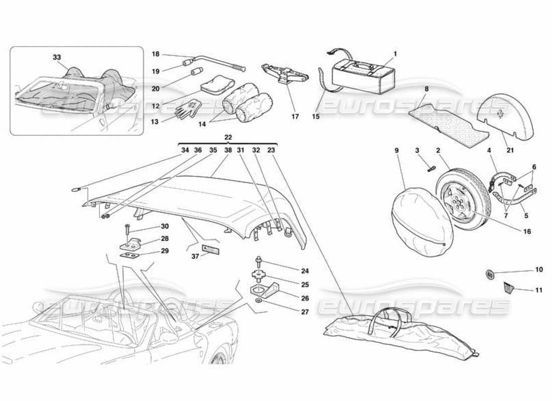 part diagram containing part number 66342900