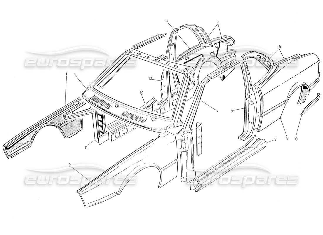 part diagram containing part number 332520329