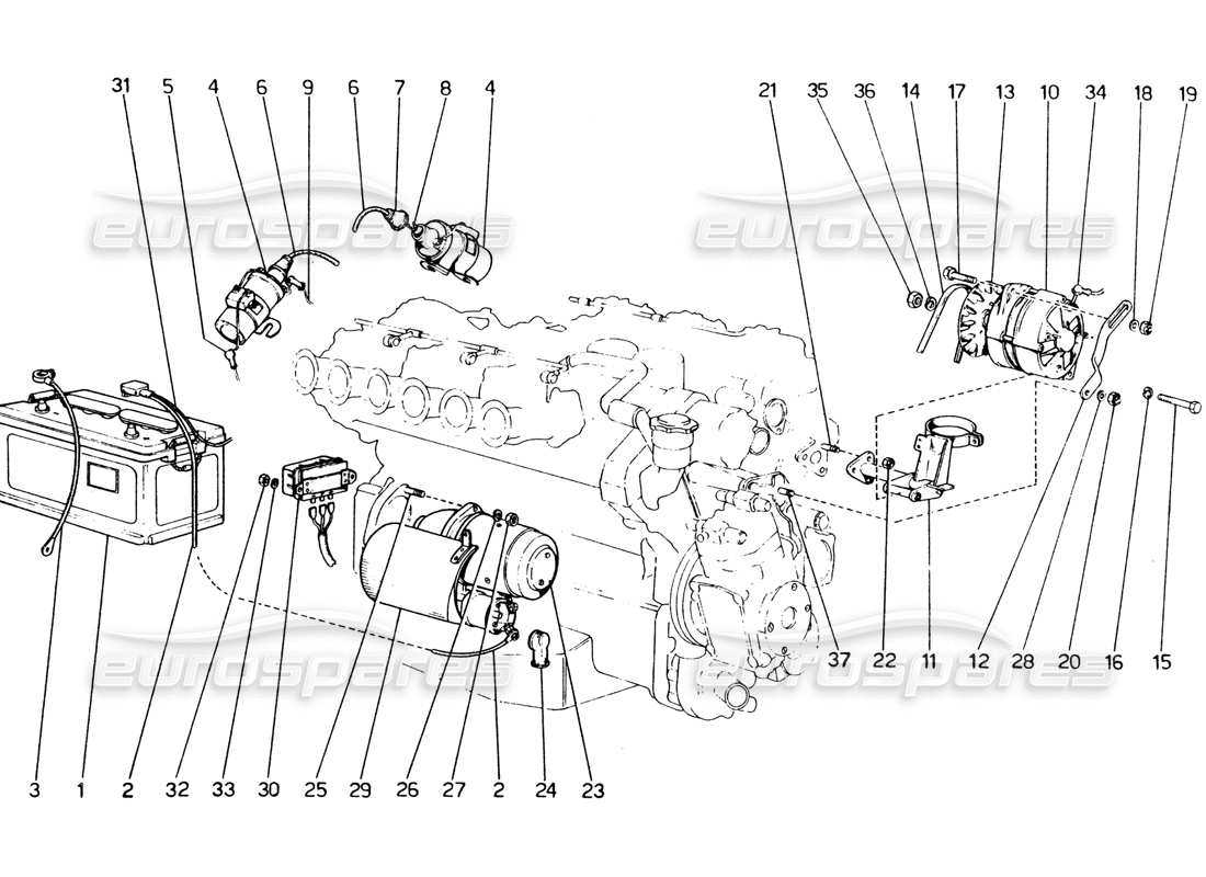 part diagram containing part number 109584