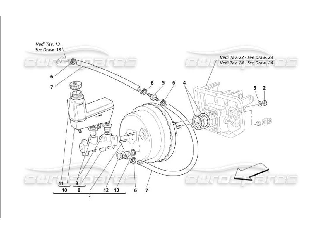 part diagram containing part number 980138137