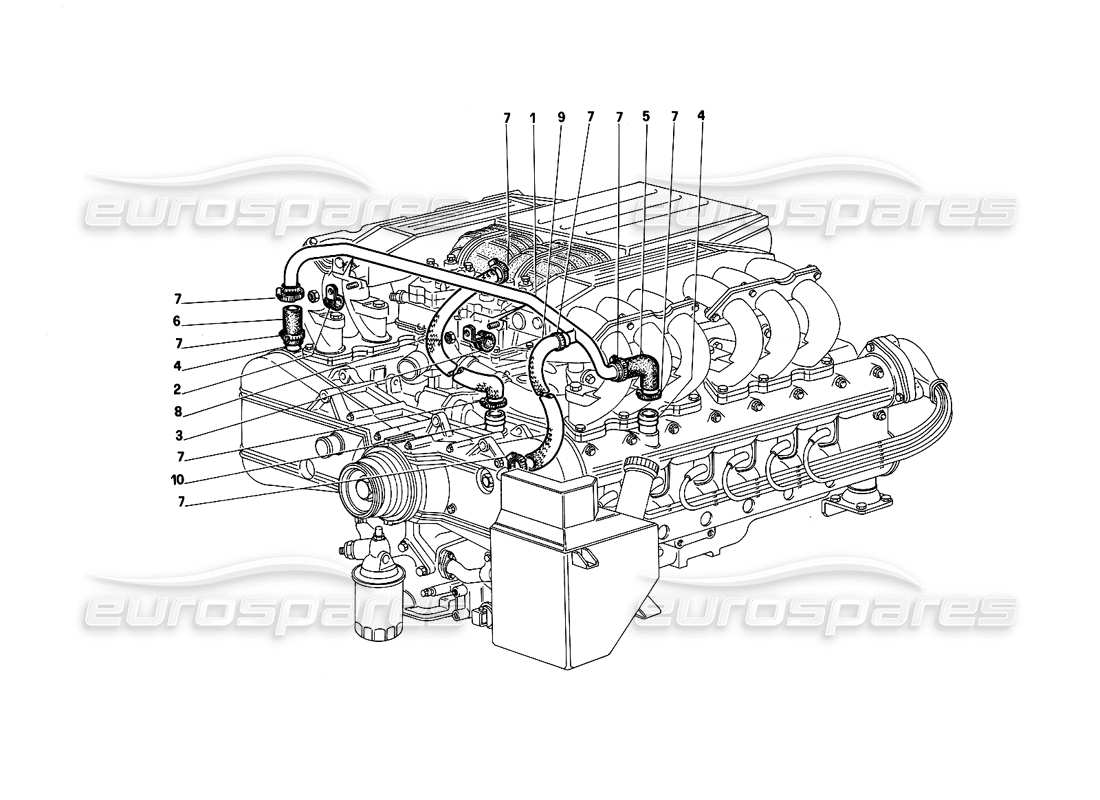 part diagram containing part number 124716