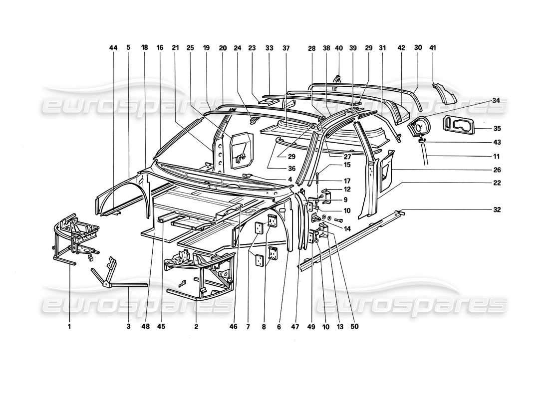 part diagram containing part number 61483300