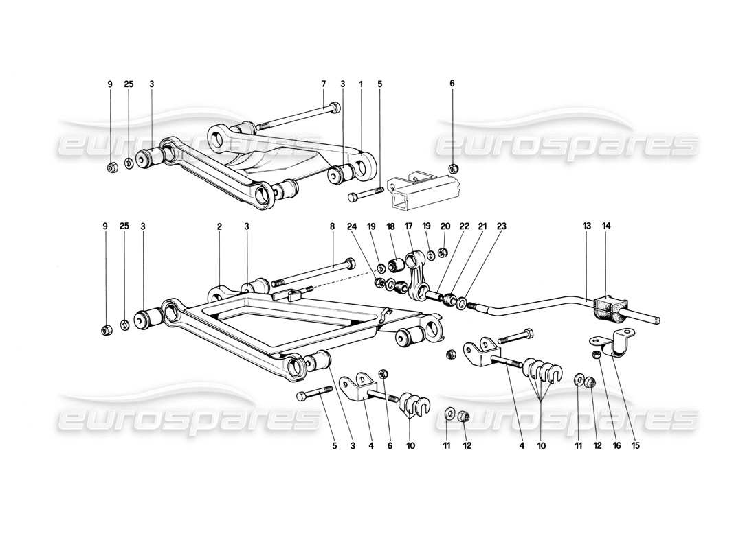 part diagram containing part number 117805