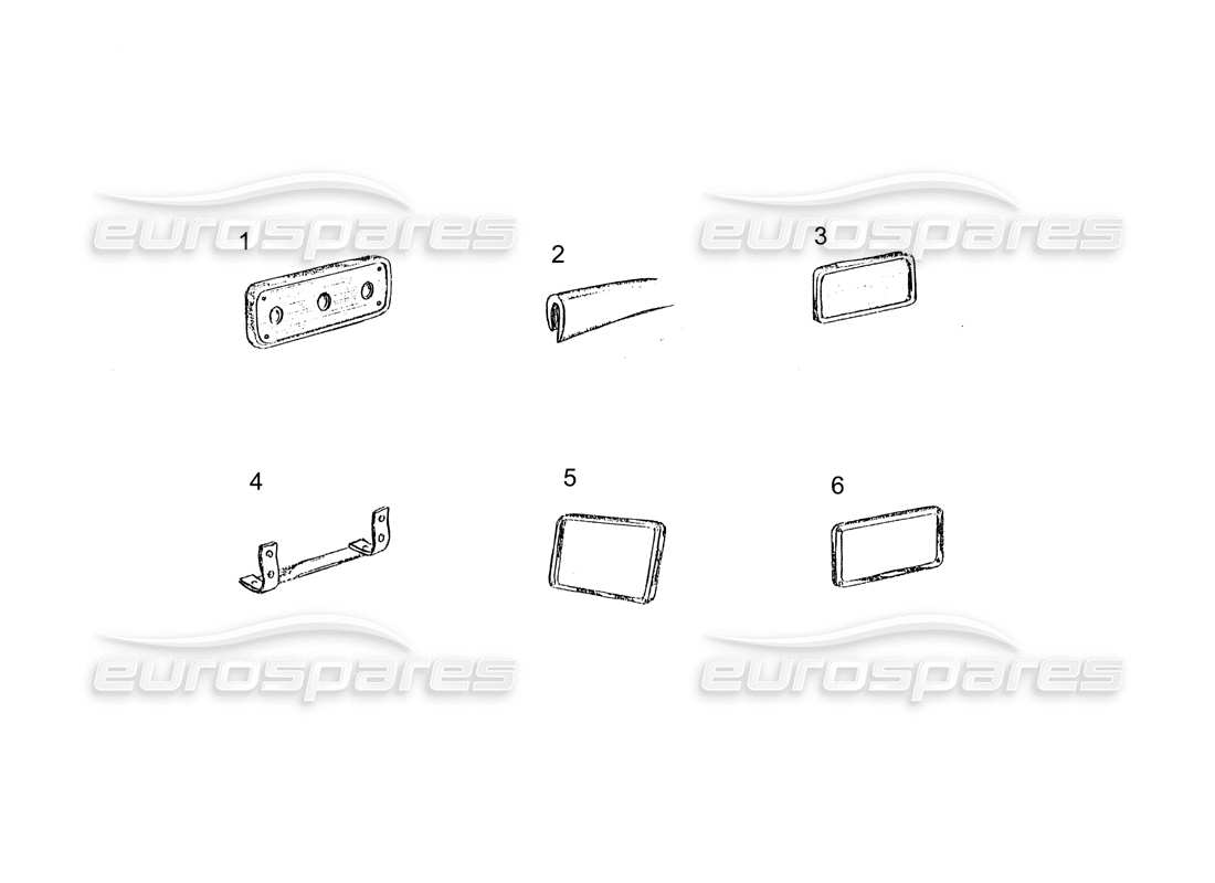 a part diagram from the ferrari 250 parts catalogue