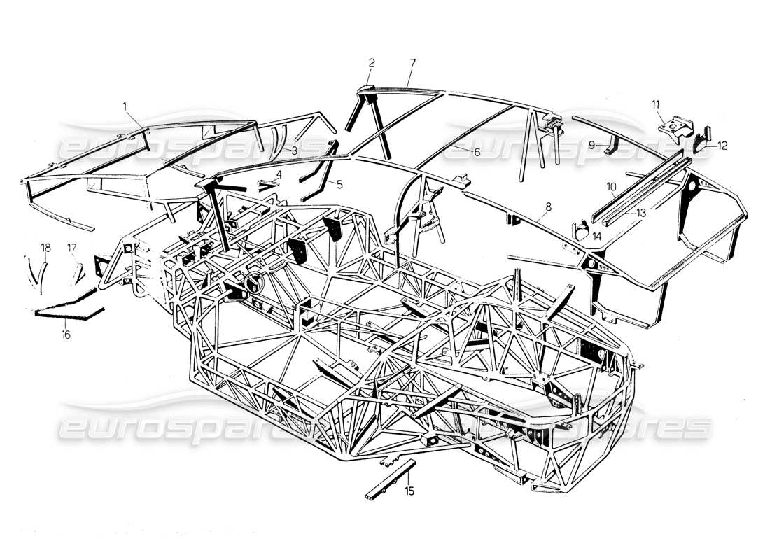 part diagram containing part number 007011061