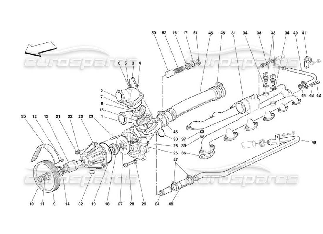 part diagram containing part number 145352