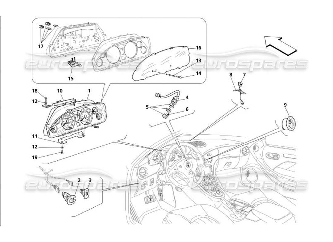 part diagram containing part number 10519307