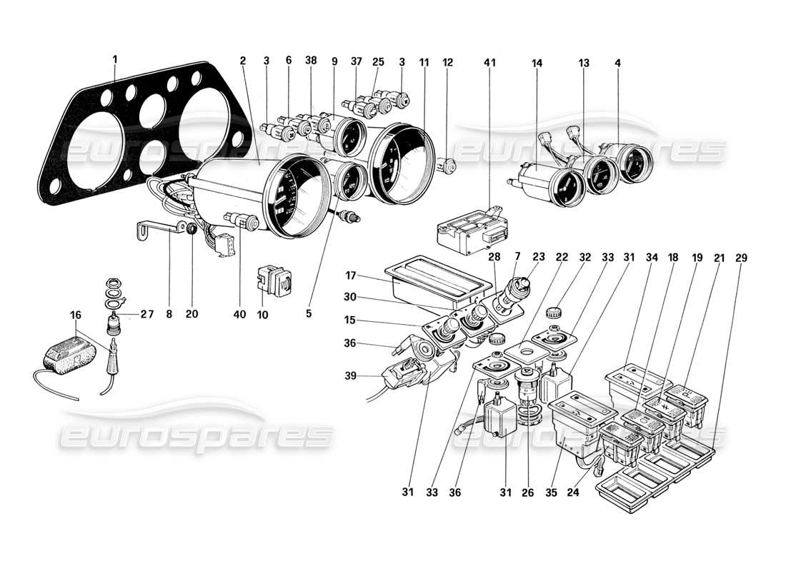 part diagram containing part number 61802900