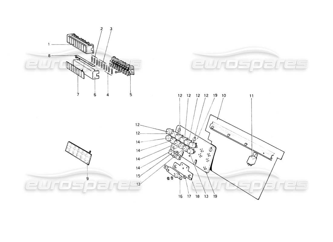 part diagram containing part number 50309707