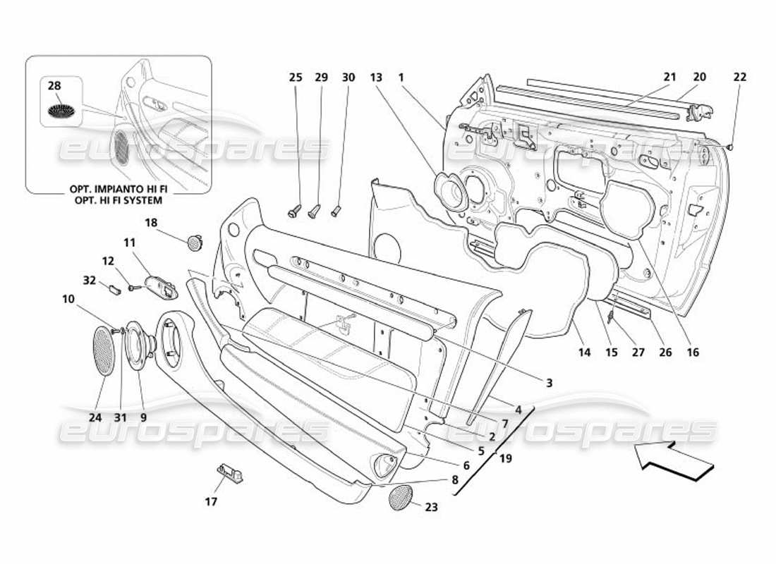 part diagram containing part number 672885..