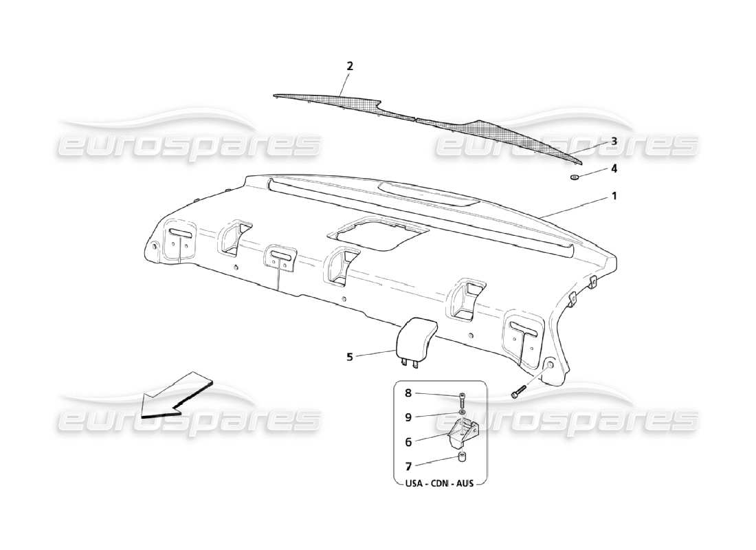 part diagram containing part number 980139401