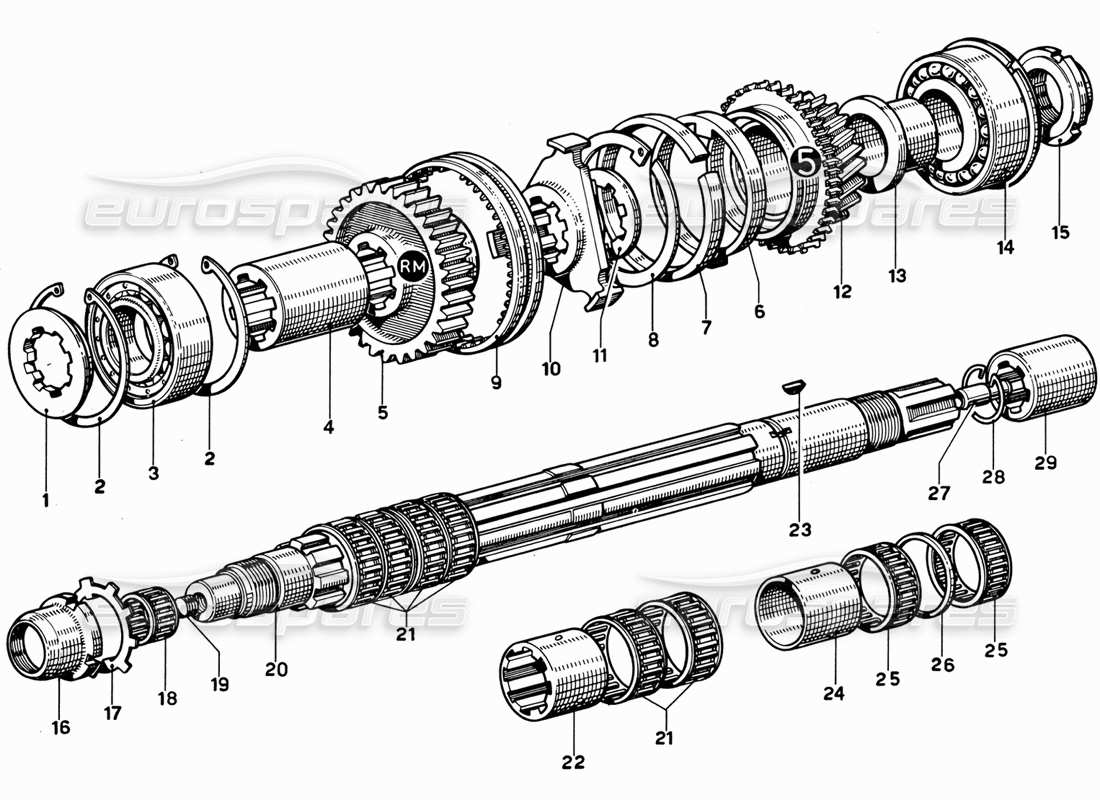 part diagram containing part number 95893006