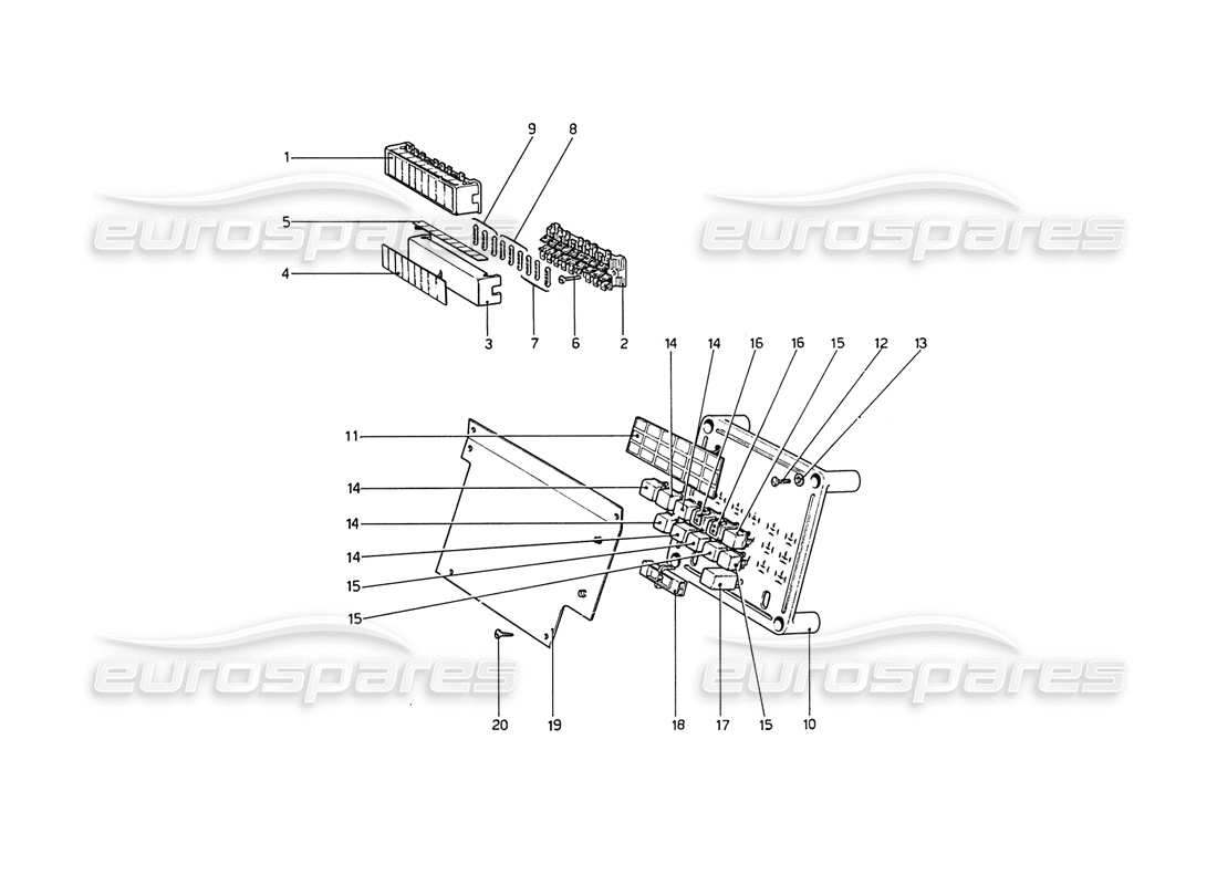 part diagram containing part number 40052409