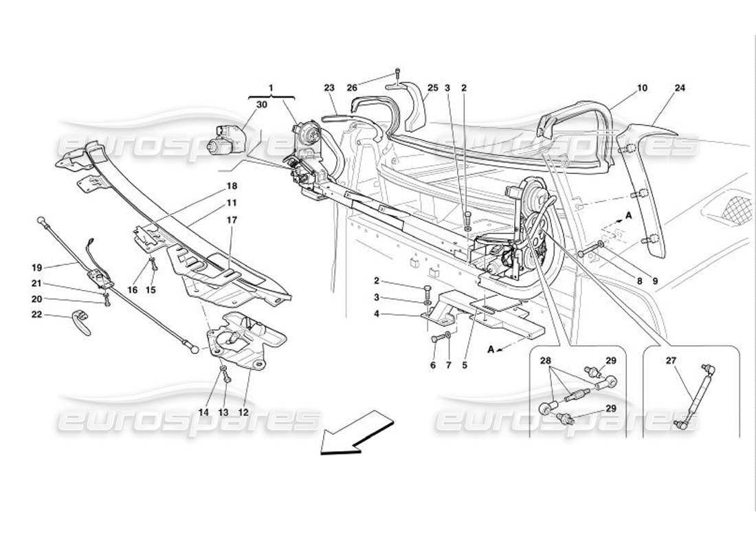 part diagram containing part number 10978024