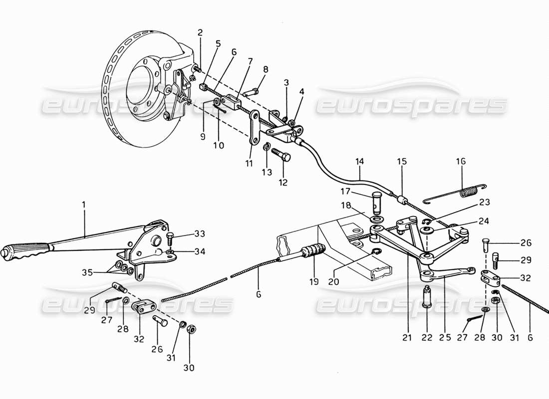 a part diagram from the ferrari 206 parts catalogue