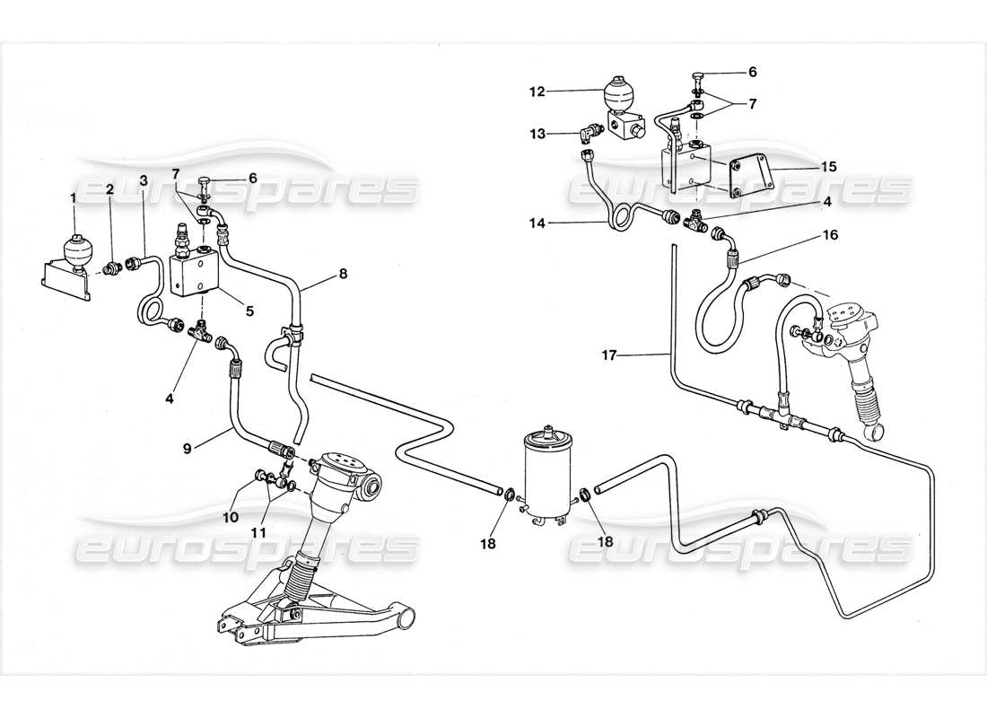 VIEW PARTS DIAGRAMS FROM THE LAMBORGHINI LM002 PARTS CATALOGUE a part diagram from the lamborghini lm002 parts catalogue