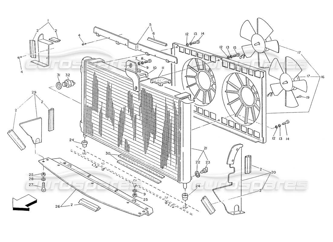 part diagram containing part number 93982