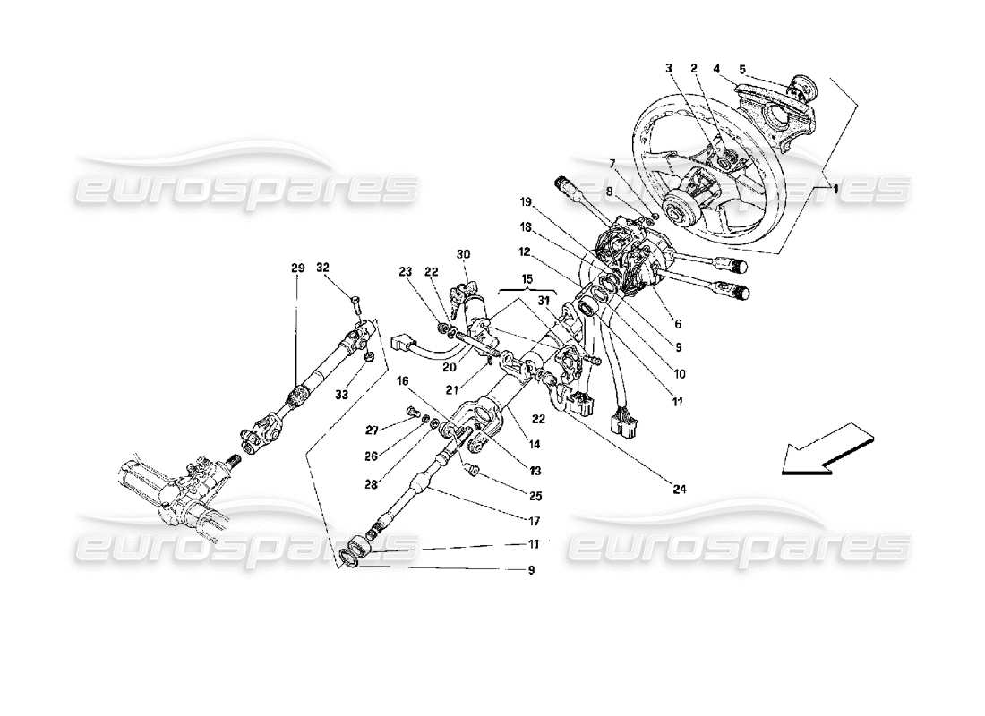 part diagram containing part number 154560