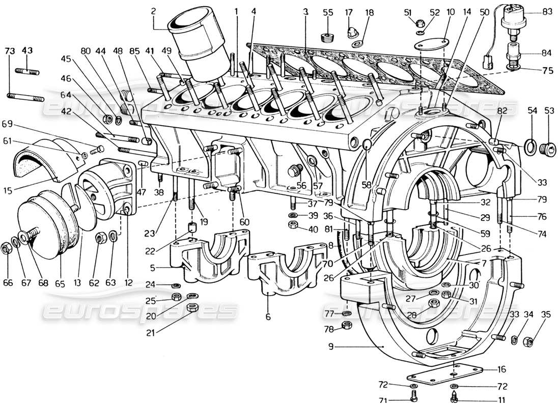 part diagram containing part number 125340