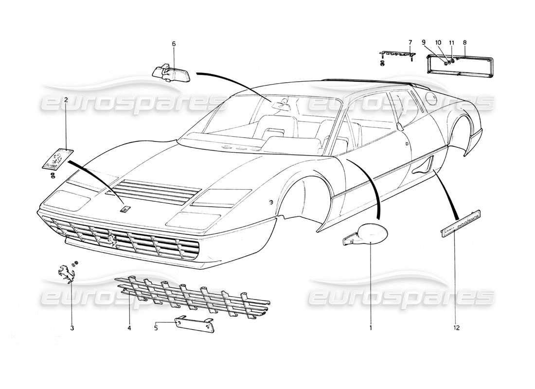 part diagram containing part number 30028500