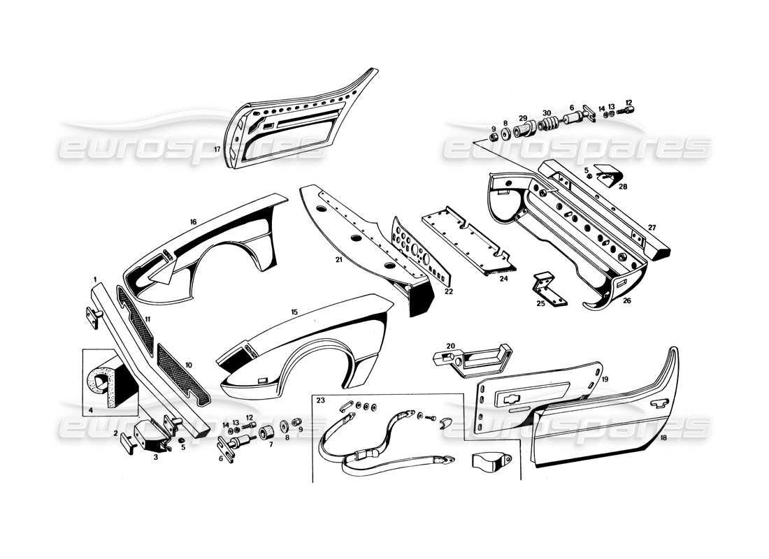 part diagram containing part number 117 cm 79016