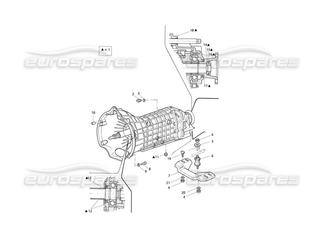 maserati qtp v6 evoluzione getrag manual transmission 6 speed parts diagram