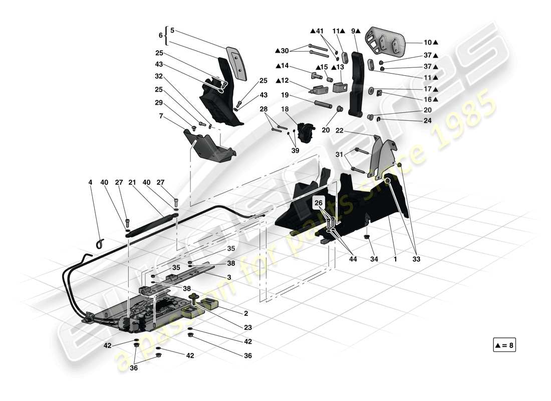 part diagram containing part number 187017